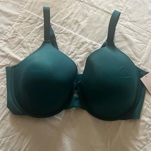 NWT Auden 40DDD full coverage teal bra